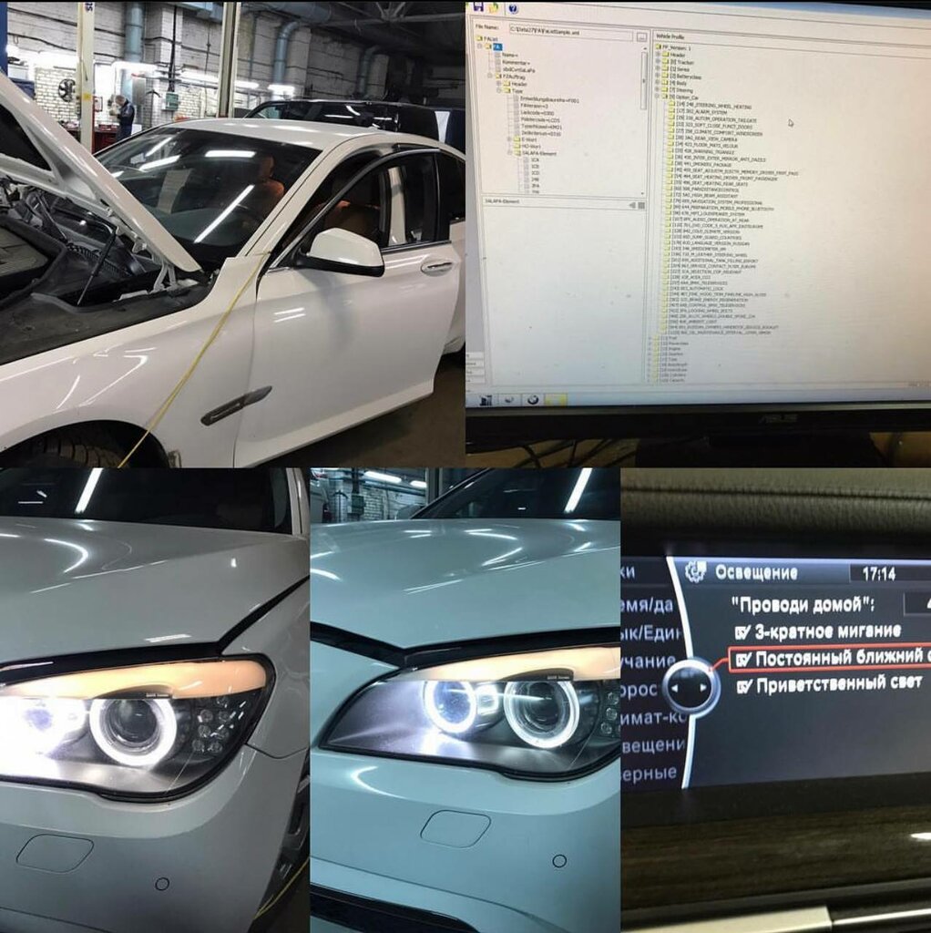 Кодирование и настройка электронных функций BMW